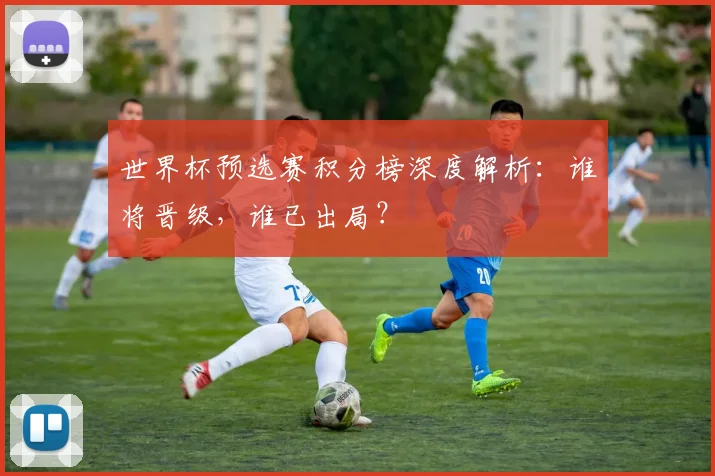 世界杯预选赛积分榜深度解析：谁将晋级，谁已出局？